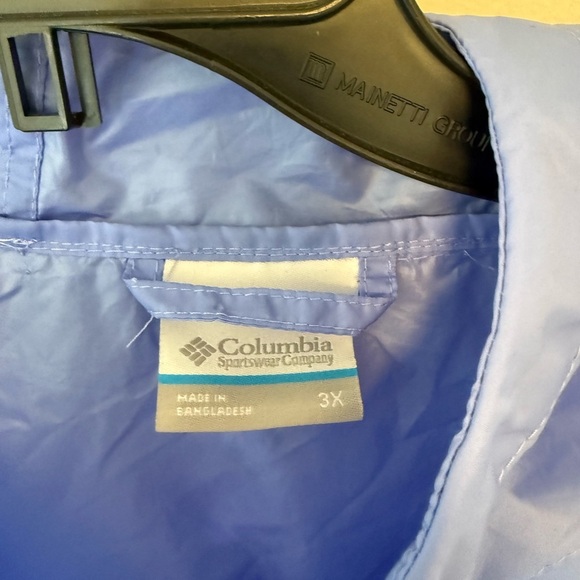 Columbia Blue and White Women's Jacket - Picture 3 of 5